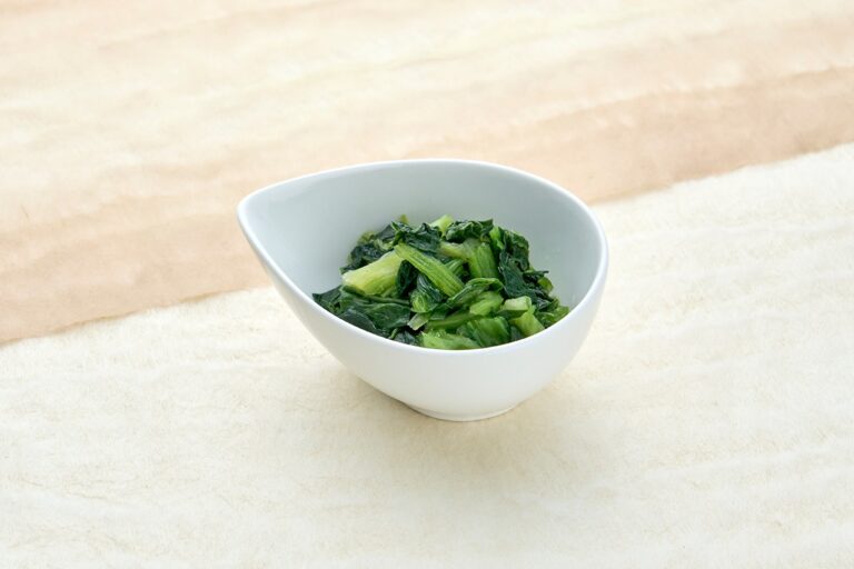 チンゲン菜の煮浸し