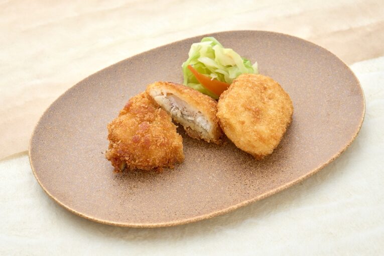 白身フライ & 牛肉入りコロッケ