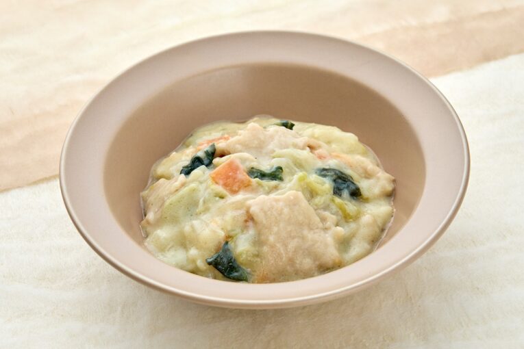 豚肉と豆乳クリームソース煮